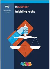 Omslag van InBusiness Services Inleiding Recht leerwerkboek+online verwerking