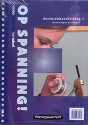 Omslag van Op Spanning handleiding Werkboek 5 Electronica