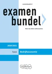 Omslag van havo Bedrijfseconomie 2020/2021