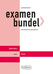 Omslag van vwo Frans 2020/2021