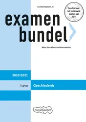 Omslag van havo Geschiedenis 2020/2021