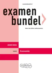 Omslag van vwo Economie 2020/2021