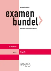 Omslag van vwo Engels 2020/2021