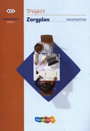 Omslag van mbo niveau 3 zorgplan
