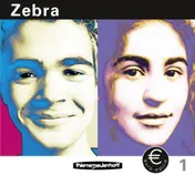 Omslag van Zebra 1 Audio-CD's (3 cds in set a 5 ex)