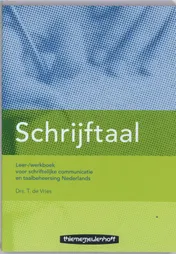 Omslag van Schrijftaal leer-/werkboek