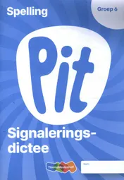 Omslag van toetsschrift