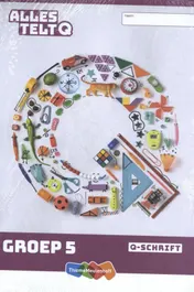 Omslag van Alles telt Q Q-schrift groep 5 (set a 5 ex)