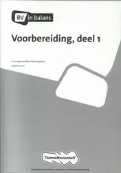 Omslag van BV in Balans - Fin.admin.medewerker 12mnd lic.+Leerwerkbk kerntaak Lj 1