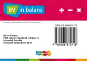 Omslag van BV in balans FAM LW leerjaar 2 2013