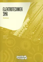 Omslag van Tr@nsfer-e Elektrotechniek 3MK Leerwerkboek