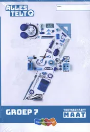Omslag van Alles telt Q Toetsschrift Maat groep 7 (set a 5 ex)