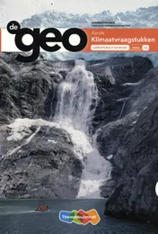 Omslag van De Geo LRN-line online + boek 4 vwo