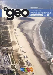 Omslag van De Geo LRN-line online + boek 5 vwo Wonen in Nederland
