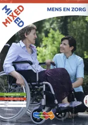 Omslag van MIXED LRN-line online + boek Mens en zorg 3/4 vmbo
