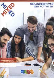 Omslag van MIXED LRN-line online + boek Organiseren van een activiteit 3/4 vmbo