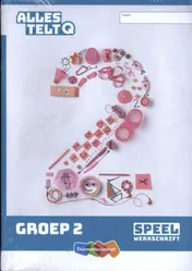 Omslag van Alles telt Q Speelwerkschrift groep 2 (set a 5 ex)