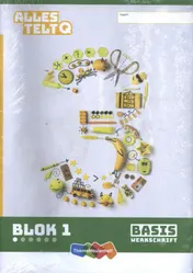 Omslag van Alles telt Q Basiswerkschrift blok 1 t/m 6 groep 3