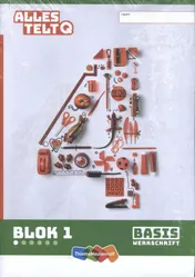 Omslag van Alles telt Q Basiswerkschrift blok 1 t/m 6 groep 4