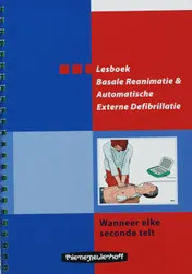 Omslag van Lesboek Basale Reanimatie en Automatische Externe Defibrillatie