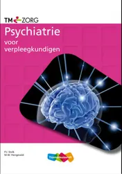 Omslag van Psychiatrie voor verpleegkundige