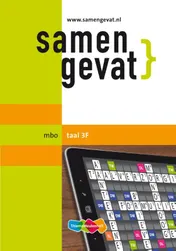 Omslag van mbo taal 3f