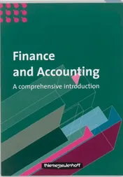 Omslag van Finance and Accounting