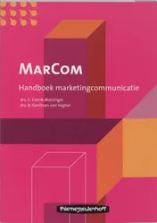 Omslag van Marcom handboek marketingcommunicatie