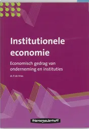 Omslag van Institutionele economie