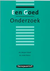 Omslag van Een goed onderzoek