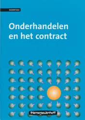 Omslag van Onderhandelen en het contract
