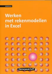 Omslag van Werken met rekenmodellen in Excel