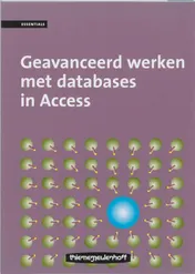Omslag van Geavanceerd werken met databases in Access