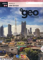 Omslag van De Geo LRN-line (CE 2024) boek havo Arm en rijk