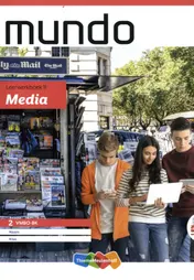 Omslag van Mundo LRN-line boek 2 vmbo bk thema 11: Media