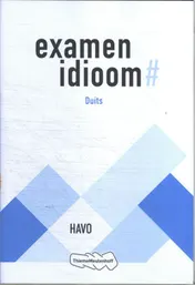 Omslag van havo