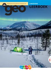 Omslag van De Geo Leerboek 1 havo/vwo