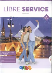 Omslag van Libre Service junior LRN-line boek 2 vwo