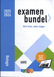 Omslag van havo 2025/2026