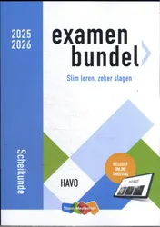 Omslag van havo Scheikunde 2025/2026