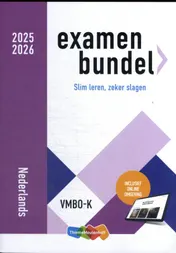 Omslag van vmbo-k 2025/2026