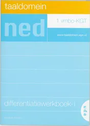Omslag van Differentiatiewerkboek-i