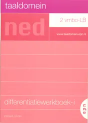 Omslag van Differentiatiewerkboek-i