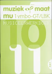 Omslag van musiceerwerkboek 10-11