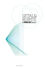 Omslag van Getal & Ruimte 10e ed leerboek 1 vmbo-kgt deel 2