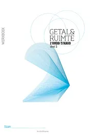 Omslag van Getal & Ruimte 10e ed werkboek 2 vmbo-t/havo deel 1