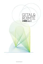 Omslag van Getal & Ruimte 10e ed havo 2 leerboek deel 2