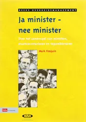 Omslag van Ja minister, nee minister