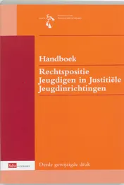 Omslag van Handboek Rechtspostitie Jeugdigen in Justitiele Jeugdinrichtingen