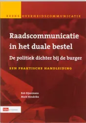 Omslag van Raadscommunicatie in het duale bestel